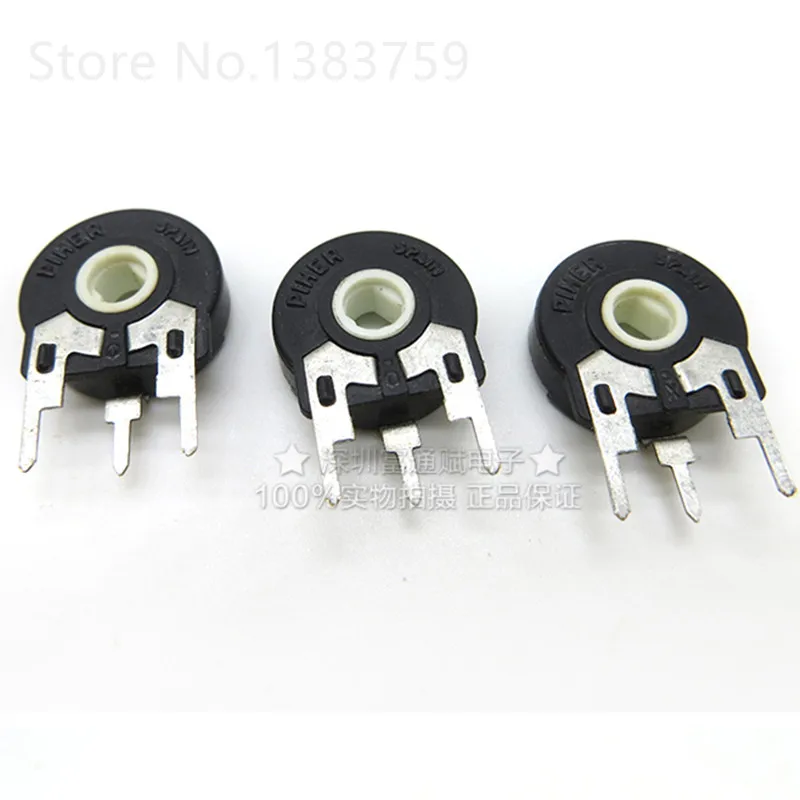 5pcs Variable Resistor PT15-500K 504 Vertical Elliptical Hole Adjustable Potentiometer
5pcs Variable Resistor PT15-500K 504 Vertical Elliptical Hole Adjustable Potentiometer
