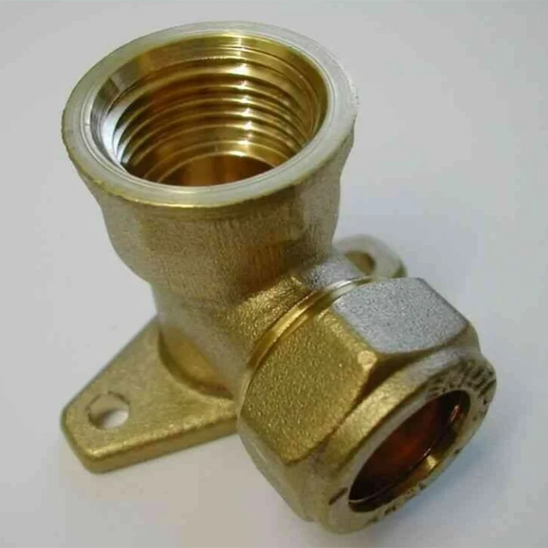 / 1//2/ / ajuste de compresi/ón Codo 16/ mm/ hembra chapado en pared/
