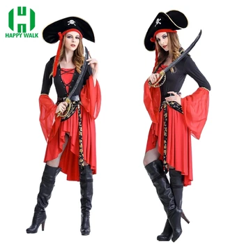 Pirate Costume Women Adult Halloween Carnival Costumes Fantasia Fancy Dress Caribbean Pirates Cosplay Costume
Pirate Costume Women Adult Halloween Carnival Costumes Fantasia Fancy Dress Caribbean Pirates Cosplay Costume
