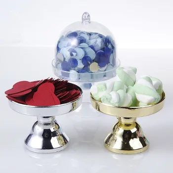 48pcs Mini Acrylic Cake Stand Plastic Candy Box Wedding Chocolate Box Baby Shower Baptism Wedding Birthday Decoration
48pcs Mini Acrylic Cake Stand Plastic Candy Box Wedding Chocolate Box Baby Shower Baptism Wedding Birthday Decoration