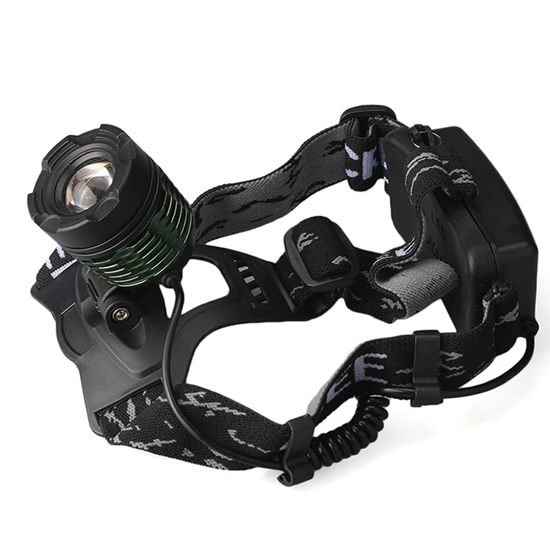 300 Lumens Rechargeable Super Bright LED Headlamp Rotating Design Focus Hunting Fishing Headlight Flashlights Outdoor Head Light
300 Lumens Rechargeable Super Bright LED Headlamp Rotating Design Focus Hunting Fishing Headlight Flashlights Outdoor Head Light
