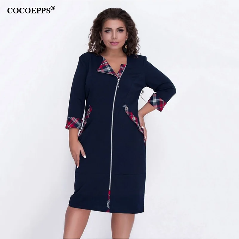 2019 Elegant Office Bandage Dress 5xl 6xl Big Size Women Dress Plus Size Plaid Casual Winter Dress Slim Large Size Midi Dress
2019 Elegant Office Bandage Dress 5xl 6xl Big Size Women Dress Plus Size Plaid Casual Winter Dress Slim Large Size Midi Dress