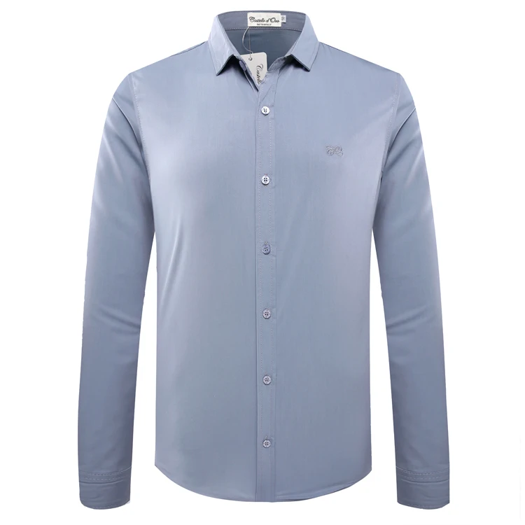 BILLIONAIRE TACE&SHARK shirt men 2018 spring turn collar comfort high quality solid color fresh style gentleman free shipping
BILLIONAIRE TACE&SHARK shirt men 2018 spring turn collar comfort high quality solid color fresh style gentleman free shipping