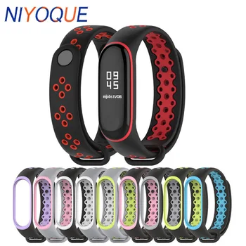 NIYOQUE for Bracelet Mi Band 3 4 Wrist Strap Fashion Pattern Defence Double Color Occlusion Replace Xiaomi Band3 miband4
NIYOQUE for Bracelet Mi Band 3 4 Wrist Strap Fashion Pattern Defence Double Color Occlusion Replace Xiaomi Band3 miband4