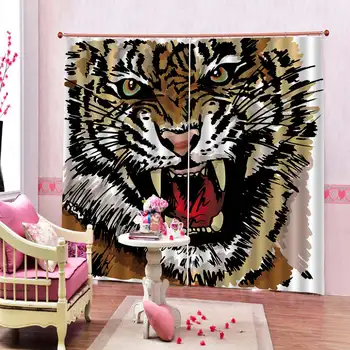 Blackout 3d Curtain HD Ferocious Tiger Figure Interior Decorating Window Curtains
Blackout 3d Curtain HD Ferocious Tiger Figure Interior Decorating Window Curtains