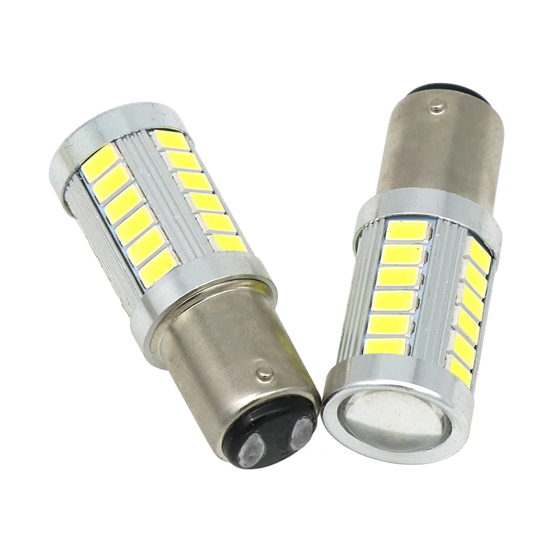 High Quality 1157 P21/5W BAY15D Super Bright 33 SMD 5630 5730 LED Auto Brake Light Fog Lamp Car Daytime Running Light DRL bulbs
High Quality 1157 P21/5W BAY15D Super Bright 33 SMD 5630 5730 LED Auto Brake Light Fog Lamp Car Daytime Running Light DRL bulbs