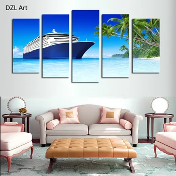 5 panels(No Frame) Ship on ocean Home Wall Decor Painting Canvas Art HD Print Painting Canvas Wall Picture for Living Room
5 panels(No Frame) Ship on ocean Home Wall Decor Painting Canvas Art HD Print Painting Canvas Wall Picture for Living Room