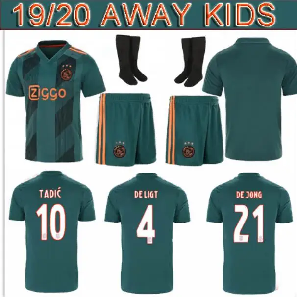 19 - 20 Kids AJAX Jersey New High Quality Adult AJAX Suit Away Home Children's Shirt AJAX 18 19 - piece Sports Suit T-shirt
19 - 20 Kids AJAX Jersey New High Quality Adult AJAX Suit Away Home Children's Shirt AJAX 18 19 - piece Sports Suit T-shirt