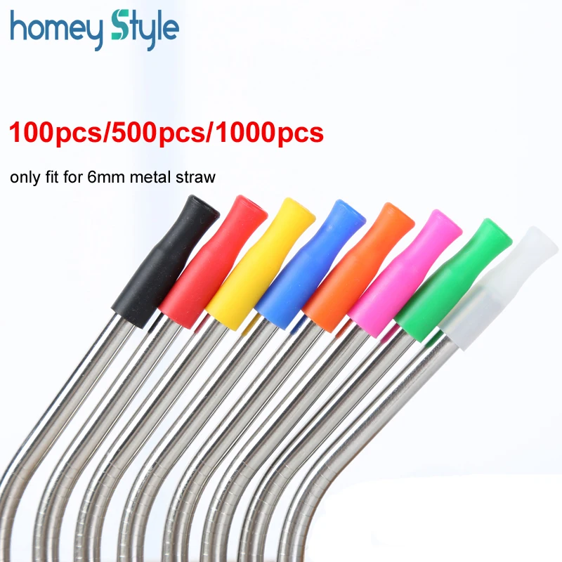 Wholesale Silicone Tips for Stainless Steel Straw Reusable Multi-Color Food Grade Soft Nozzles Covers only For 1/4 Inch Wide(6mm
Wholesale Silicone Tips for Stainless Steel Straw Reusable Multi-Color Food Grade Soft Nozzles Covers only For 1/4 Inch Wide(6mm