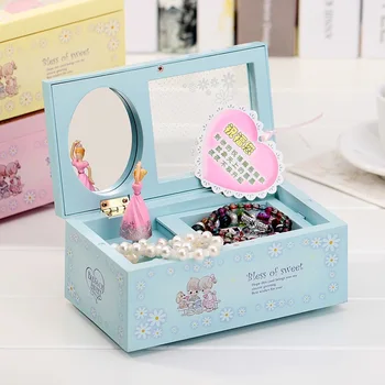 Dancing Girl Ballerina Music Box Rectangle Mirror Musical Jewelry Box Music Boxes Girls Carousel Girlfriend Valentine's Day Gift
Dancing Girl Ballerina Music Box Rectangle Mirror Musical Jewelry Box Music Boxes Girls Carousel Girlfriend Valentine's Day Gift