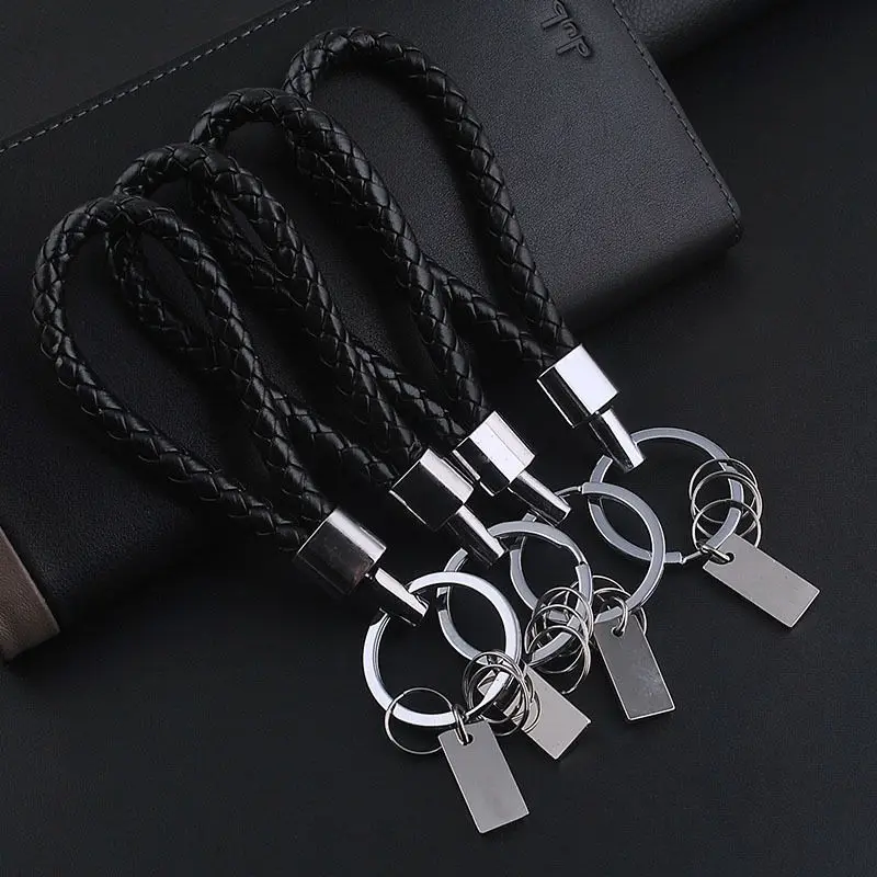 New 1Pcs Men Handmade Leather Key Chain Ring Keyfob Car Keyring Gift Top Quality Keychain Ornament Accessories
New 1Pcs Men Handmade Leather Key Chain Ring Keyfob Car Keyring Gift Top Quality Keychain Ornament Accessories
