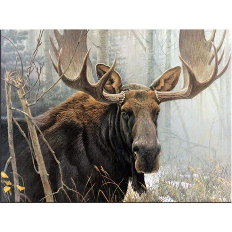 5D Diamond Painting Cross Stitch Square Stone Needlework DIY Diamond Embroidery Crystals Bull Moose Mosaic Kits Home Decor HL288
5D Diamond Painting Cross Stitch Square Stone Needlework DIY Diamond Embroidery Crystals Bull Moose Mosaic Kits Home Decor HL288