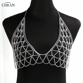 Chran New Summer Silver Gold Tone Beach Chain Bra Slave Harness Statement Necklace Dress Jewelry Women Sexy Accessories DDBC4132
Chran New Summer Silver Gold Tone Beach Chain Bra Slave Harness Statement Necklace Dress Jewelry Women Sexy Accessories DDBC4132
