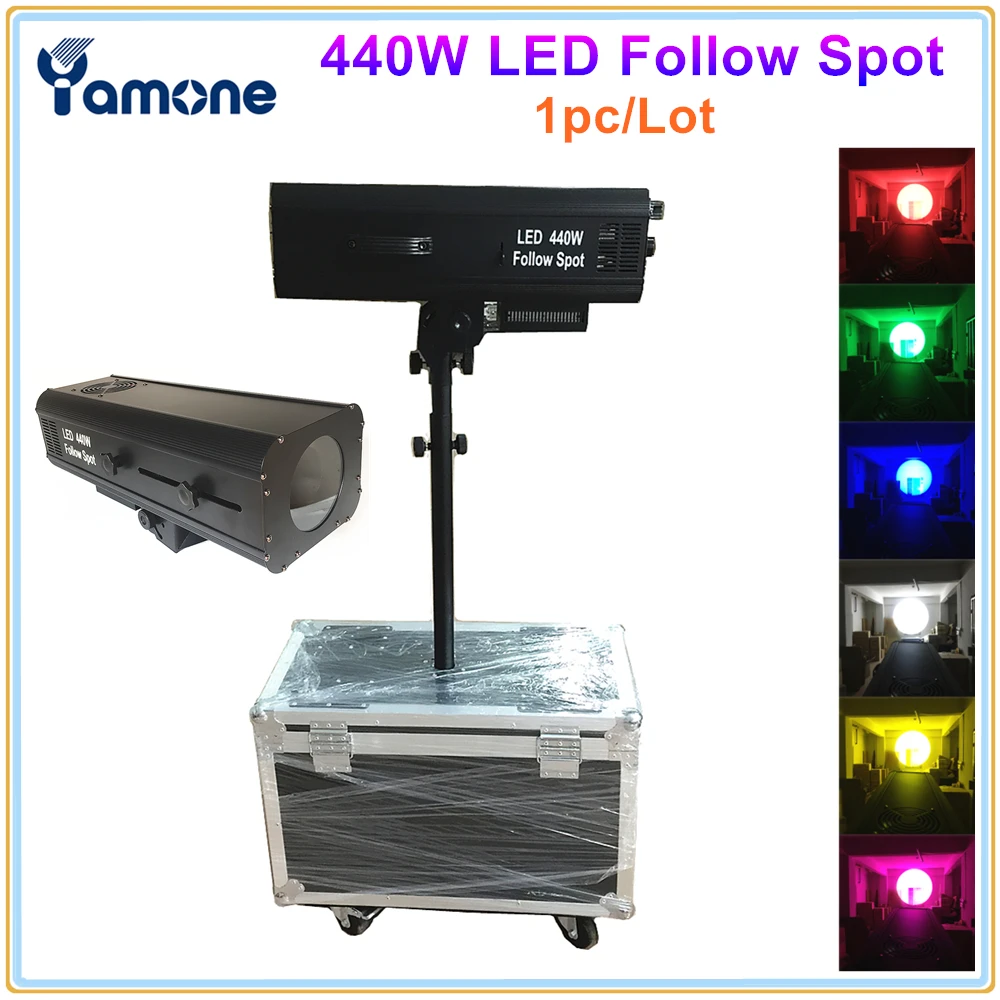 1pc/Lot 440W LED Follow Spot Light With Power 440W LED Follow Tracker With Stand And Flight Case For Wedding Theater
1pc/Lot 440W LED Follow Spot Light With Power 440W LED Follow Tracker With Stand And Flight Case For Wedding Theater