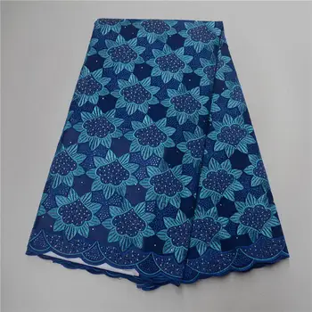 2018 Latest African Royal Blue Lace Fabric Swiss Voile Lace With Stones 5 Yards African Swiss Lace Material For Dress 30
2018 Latest African Royal Blue Lace Fabric Swiss Voile Lace With Stones 5 Yards African Swiss Lace Material For Dress 30