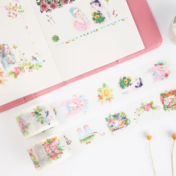3cm*7m Girlhood washi tape DIY decorative scrapbook planner masking tape office adhesive tape label sticker stationery 04
3cm*7m Girlhood washi tape DIY decorative scrapbook planner masking tape office adhesive tape label sticker stationery 04