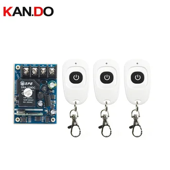DC12V 24V 36V 48V 1CH Wireless Remote Control Switch System Receiver & 3pcs one-button waterproof Remote 315mhz/433mhz
DC12V 24V 36V 48V 1CH Wireless Remote Control Switch System Receiver & 3pcs one-button waterproof Remote 315mhz/433mhz
