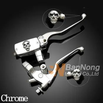 Motorcycle Modification skull Clutch Lever brake master cylinder pump assembly For Steed 400 600 Magna 250 750 shadow 400 750
Motorcycle Modification skull Clutch Lever brake master cylinder pump assembly For Steed 400 600 Magna 250 750 shadow 400 750