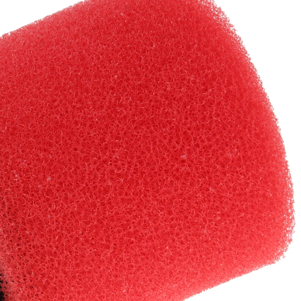 Red 32mm Angle Bent Foam Air Filter Pod Cleaner for PIT Quad Dirt Bike ATV Buggy Red 32mm Angle Bent Foam Air Filter Pod Cleaner for PIT Quad Dirt Bike ATV Buggy