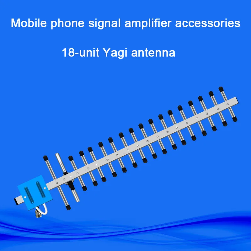 4G LTE Outdoor 20dBi 18-unit Yagi External Antenna For 2600mhz 2G/3G/4G LTE Amplifier Mobile Phone Signal Repeater or Amplifier
4G LTE Outdoor 20dBi 18-unit Yagi External Antenna For 2600mhz 2G/3G/4G LTE Amplifier Mobile Phone Signal Repeater or Amplifier