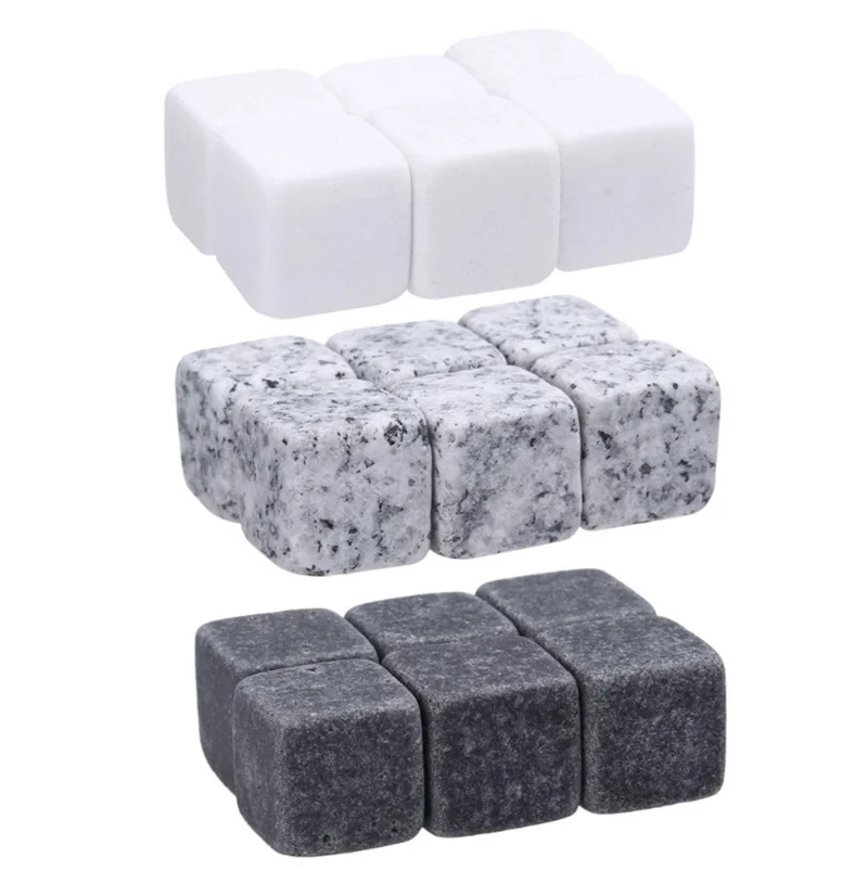 6Pcs/set 100% Natural Whiskey Stones Sipping Ice Cube Whisky Stone Whisky Rock Cooler Wedding Gift Favor Christmas Bar
6Pcs/set 100% Natural Whiskey Stones Sipping Ice Cube Whisky Stone Whisky Rock Cooler Wedding Gift Favor Christmas Bar