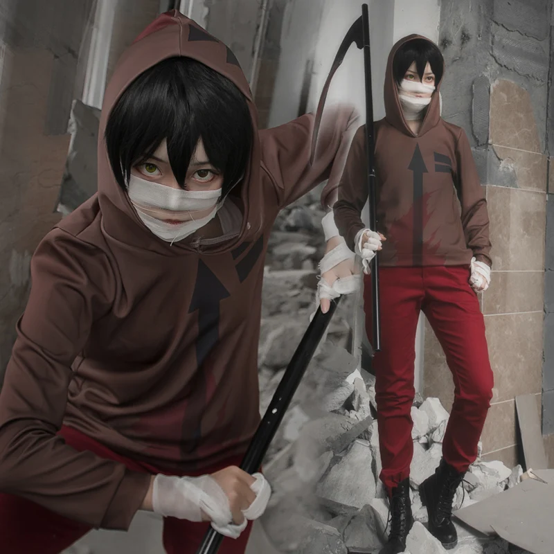 NOWCOS High quality Angels of Death Cosplay Isaac Foster Costume Play Wigs Zack shoes Halloween Cosplay Costume Full sets
NOWCOS High quality Angels of Death Cosplay Isaac Foster Costume Play Wigs Zack shoes Halloween Cosplay Costume Full sets