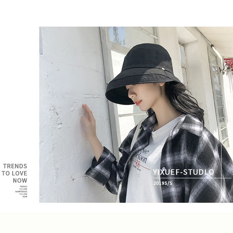 2019 модная шляпа в рыбацком стиле дышащая Кепка для загара японская с козырьком на