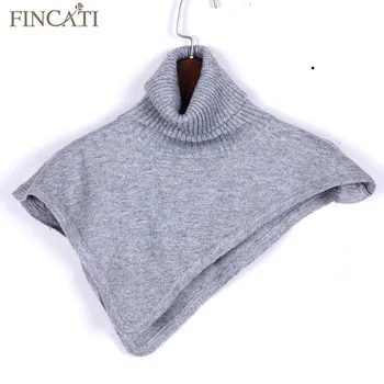 Women Autumn Winter Turtleneck Cashmere Blend Pullover Knitted Cape Ring Scarves Solid Color Warm All-Match Bufandas Stock Clear
Women Autumn Winter Turtleneck Cashmere Blend Pullover Knitted Cape Ring Scarves Solid Color Warm All-Match Bufandas Stock Clear