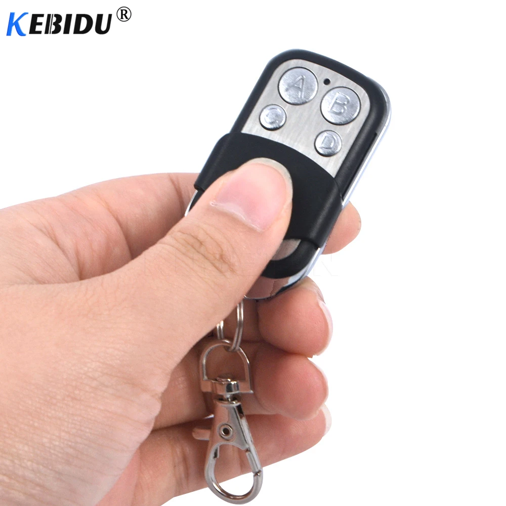 Kebidu Universal 433Mhz Remote Control Wireless Copy Code 4 Channel Electric Cloning for Gate
