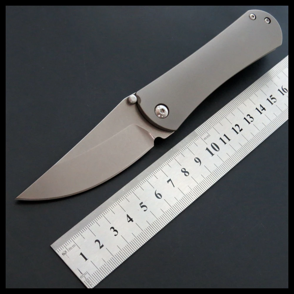 BJL High Quality Camping Knife D2 Steel Blade TC4 Titanium Alloy Handle Stainless Steel Folding Knife Outdoor EDC Knife EF902
BJL High Quality Camping Knife D2 Steel Blade TC4 Titanium Alloy Handle Stainless Steel Folding Knife Outdoor EDC Knife EF902