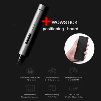 Original XIAOMI Mijia Wowstick Try 19 In 1 Electric Screw driver Kit Magnetic Screw Postion Memory pad Smart Home Kit Product
Original XIAOMI Mijia Wowstick Try 19 In 1 Electric Screw driver Kit Magnetic Screw Postion Memory pad Smart Home Kit Product