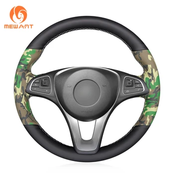 MEWANT Camouflage Artificial Leather Hand Sew Fashion Style Car Steering Wheel Cover for Mercedes Benz C180 C200 C260 C300 B200
MEWANT Camouflage Artificial Leather Hand Sew Fashion Style Car Steering Wheel Cover for Mercedes Benz C180 C200 C260 C300 B200