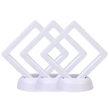 3 Pcs Jewelry Display Frames Coins Holder Transparent Stamp Gift Medallions Square 3D Floating Stand Multifunction Show Case
3 Pcs Jewelry Display Frames Coins Holder Transparent Stamp Gift Medallions Square 3D Floating Stand Multifunction Show Case