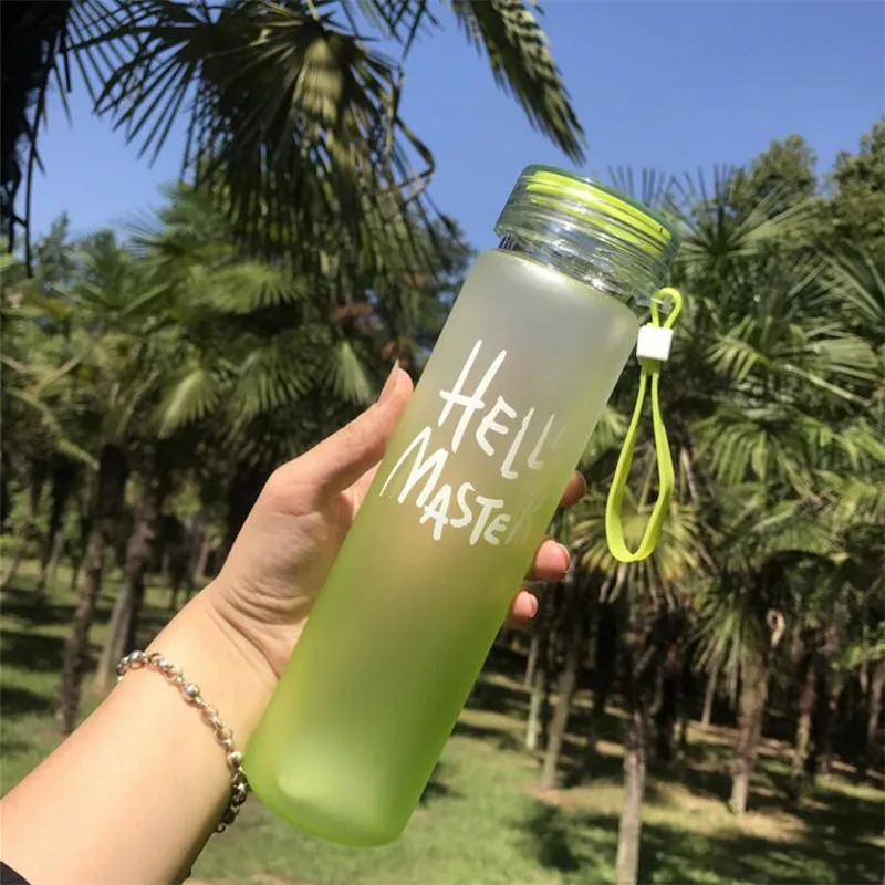 Frosted Portable Water Bottles Glass Sports Water Bottle bpa Free Leak-proof Bike Outdoor Climbing Hiking 400ml 500ml
Frosted Portable Water Bottles Glass Sports Water Bottle bpa Free Leak-proof Bike Outdoor Climbing Hiking 400ml 500ml