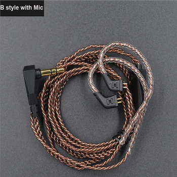 Newest Original KZ earphone accessories Cable Upgrade Silver Plated OFC Cable 0.75mm For KZ Earphones KZ-ZS6/ZST/ZSR/ZS10
Newest Original KZ earphone accessories Cable Upgrade Silver Plated OFC Cable 0.75mm For KZ Earphones KZ-ZS6/ZST/ZSR/ZS10