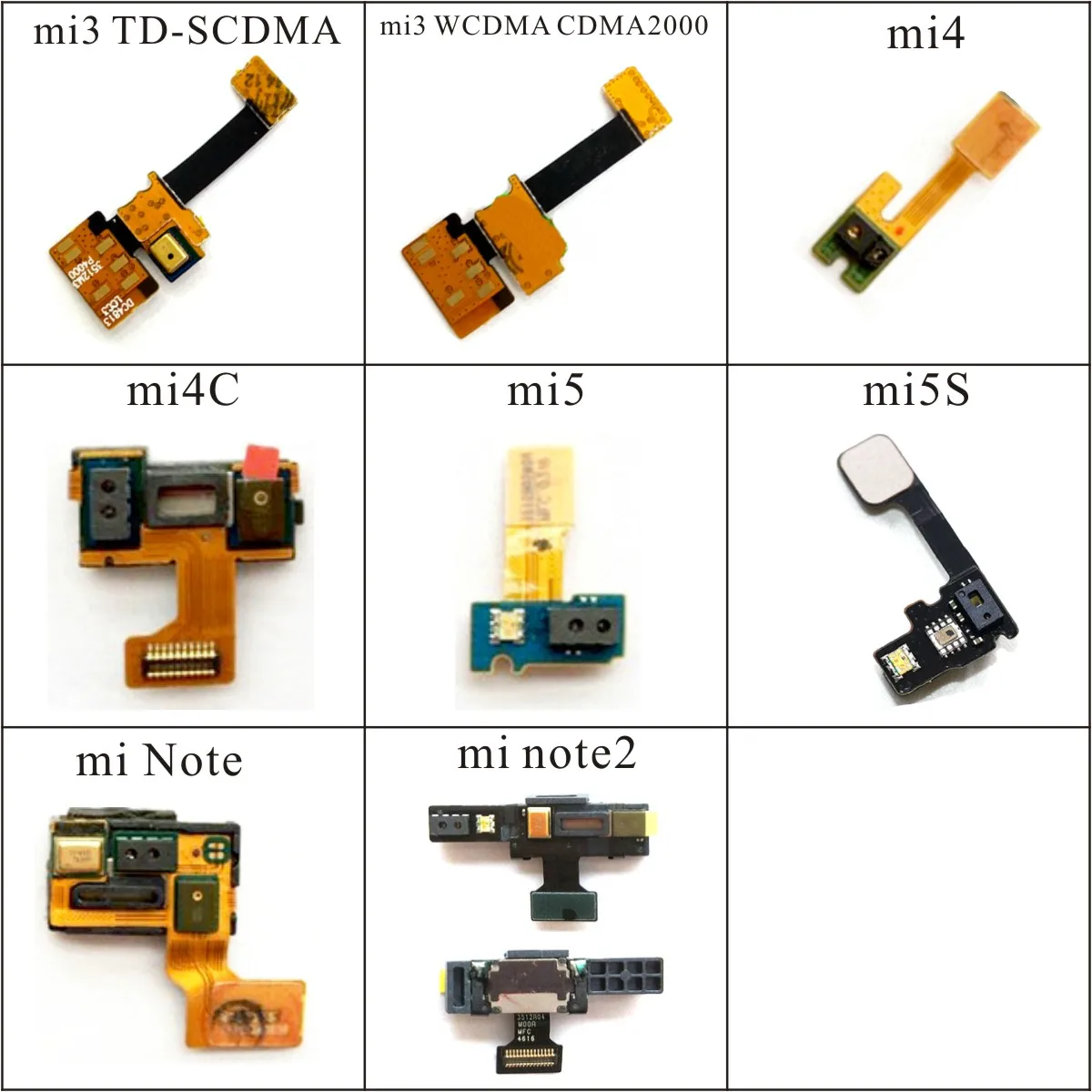 Proximity Light Sensor Flex Cable Distance Sensing Connector For Xiaomi mi3 mi4 4C mi5 5S Note 2 TD-SCDMA WCDMA Replacement Part
Proximity Light Sensor Flex Cable Distance Sensing Connector For Xiaomi mi3 mi4 4C mi5 5S Note 2 TD-SCDMA WCDMA Replacement Part
