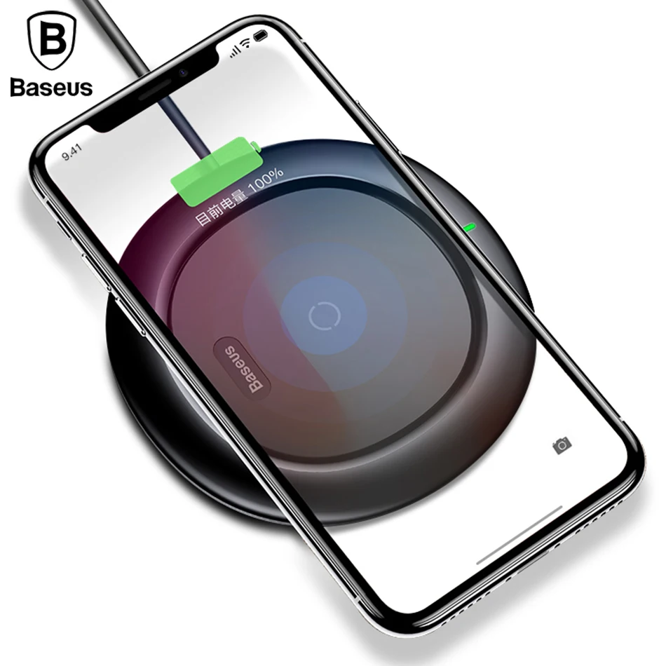 Baseus QI Wireless Charging Charger For iPhone X 8 Samsung Note 8 S8 S7 S6 Edge Mobile Phone Desktop Charger Wireless Charger
Baseus QI Wireless Charging Charger For iPhone X 8 Samsung Note 8 S8 S7 S6 Edge Mobile Phone Desktop Charger Wireless Charger