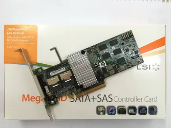 LSI00198 9260-8i SGL 8-Port 6Gb/s SATA/SAS W/512M RAID 0,1,5,6,10,50,60 PCI-Express RAID Card - new,3yrs warranty
LSI00198 9260-8i SGL 8-Port 6Gb/s SATA/SAS W/512M RAID 0,1,5,6,10,50,60 PCI-Express RAID Card - new,3yrs warranty