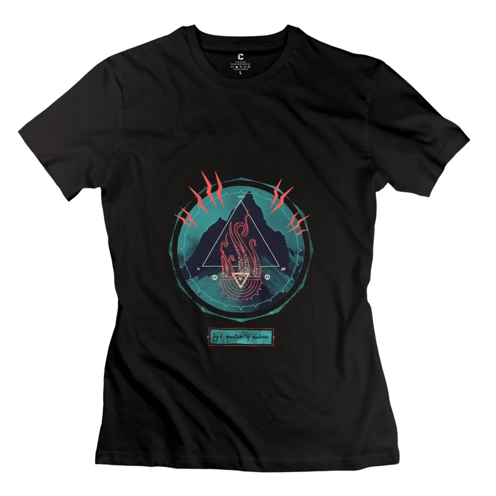 new fashion Mountain of Madness t-shirt streetwear Short-Sleeve womanFunny tee-shirt for women |