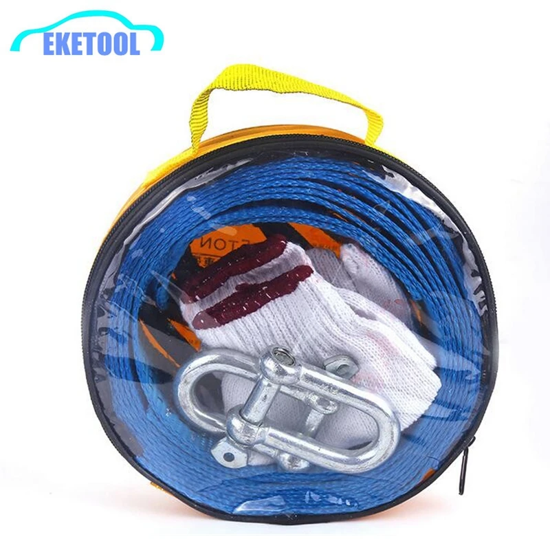 5M 8Tons Tow Straps Towing Cable With U-Shape Hooks Most Safety Car Emergency Helper Tow Rope Reflective Tape Night Vision
5M 8Tons Tow Straps Towing Cable With U-Shape Hooks Most Safety Car Emergency Helper Tow Rope Reflective Tape Night Vision
