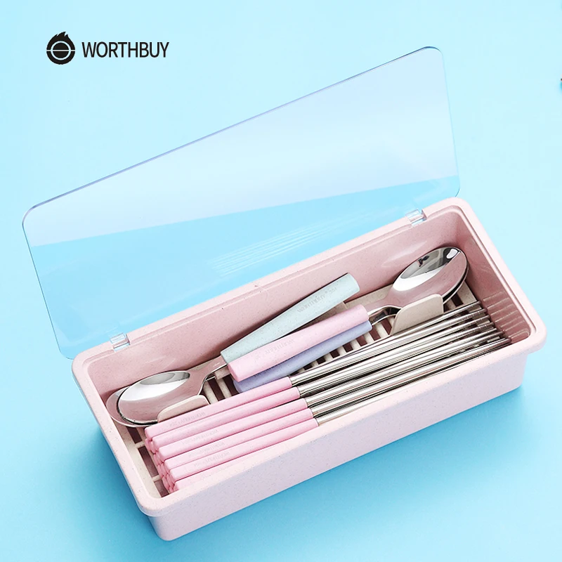 WORTHBUY Tableware Draining Rack Eco-Friendly Wheat Straw Chopsticks Storage Box Cage Holder Kitchen Cutlery Organizer Drainer
WORTHBUY Tableware Draining Rack Eco-Friendly Wheat Straw Chopsticks Storage Box Cage Holder Kitchen Cutlery Organizer Drainer