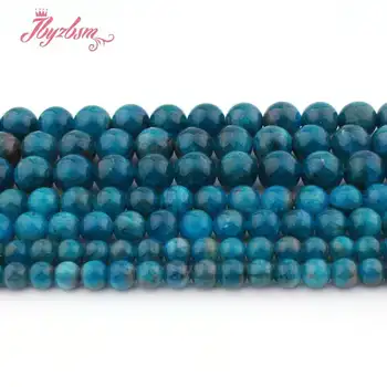 4,6,8,10mm Round Blue Apatite Bead Ball Natural Stone Beads For DIY Necklace Bracelets Earrings Jewelry Making 15" Free Shipping
4,6,8,10mm Round Blue Apatite Bead Ball Natural Stone Beads For DIY Necklace Bracelets Earrings Jewelry Making 15" Free Shipping