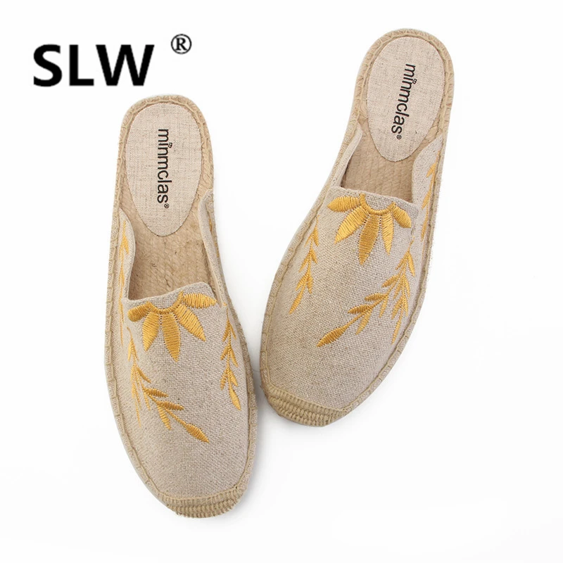 embroidery fisherman slippers women flat mules shoes spring summer new knitted slip on shoe ladies platform slides creepers
embroidery fisherman slippers women flat mules shoes spring summer new knitted slip on shoe ladies platform slides creepers