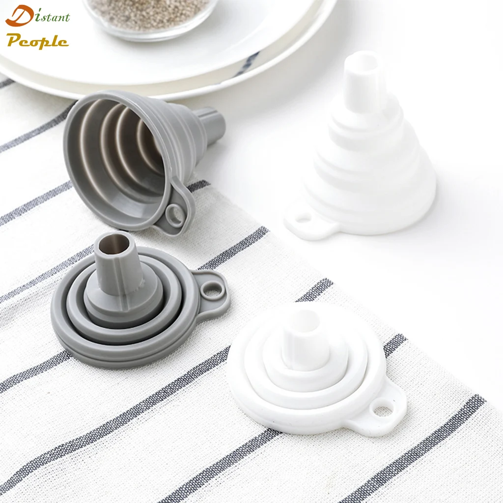 Kitchen Mini Silicone Foldable Funnel Collapsible Style Funnel Hopper Kitchen Cozinha Cooking Tools Accessories Kitchen Gadget
Kitchen Mini Silicone Foldable Funnel Collapsible Style Funnel Hopper Kitchen Cozinha Cooking Tools Accessories Kitchen Gadget