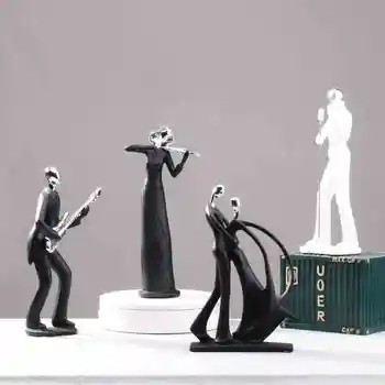 ERMAKOVA Home Wine Cabinet Abstract Character Musical Player Band Figurine Band Statue Craft HomeLiving Room Decoration
ERMAKOVA Home Wine Cabinet Abstract Character Musical Player Band Figurine Band Statue Craft HomeLiving Room Decoration