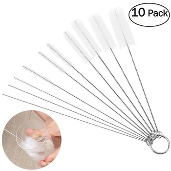 10pcs Nylon Tube Brushes Pipe Cleaning Brush for Drinking Straws Glasses Keyboards Jewelry Cleaning
10pcs Nylon Tube Brushes Pipe Cleaning Brush for Drinking Straws Glasses Keyboards Jewelry Cleaning