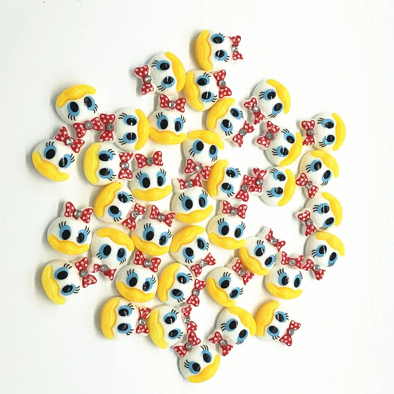 20Pcs/lot Cute Cartoon Donald Duck Daisy Resin DIY Flat back Cabochons For Phone Decoration Scrapbooking Charms Accessories
20Pcs/lot Cute Cartoon Donald Duck Daisy Resin DIY Flat back Cabochons For Phone Decoration Scrapbooking Charms Accessories