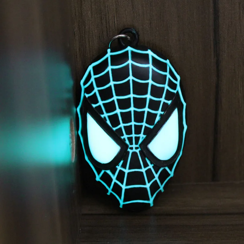 Glowing Superhero keychain Spiderman keychain Lady couple bag keyring GLOW in the DARK fashion charm ornaments keychain
Glowing Superhero keychain Spiderman keychain Lady couple bag keyring GLOW in the DARK fashion charm ornaments keychain