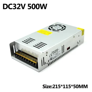 Single Output Switching power supply 500W 15.6A 32V DC Power Supplies driver transformer 110v 220v AC-DC SMPS For CNC CCTV Motor
Single Output Switching power supply 500W 15.6A 32V DC Power Supplies driver transformer 110v 220v AC-DC SMPS For CNC CCTV Motor
