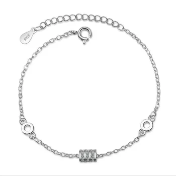 Beautiful New Fashion Fresh Transfer Beads 925 Sterling Silver Jewelry Cylindrical Personality Crystal Round Bracelets SB142
Beautiful New Fashion Fresh Transfer Beads 925 Sterling Silver Jewelry Cylindrical Personality Crystal Round Bracelets SB142
